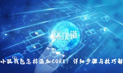 : 小狐钱包怎样添加CORE? 详细步骤与技巧解析