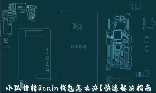 
小狐错转Ronin钱包怎么办？快速解决指南