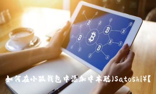 如何在小狐钱包中添加中本聪（Satoshi）？